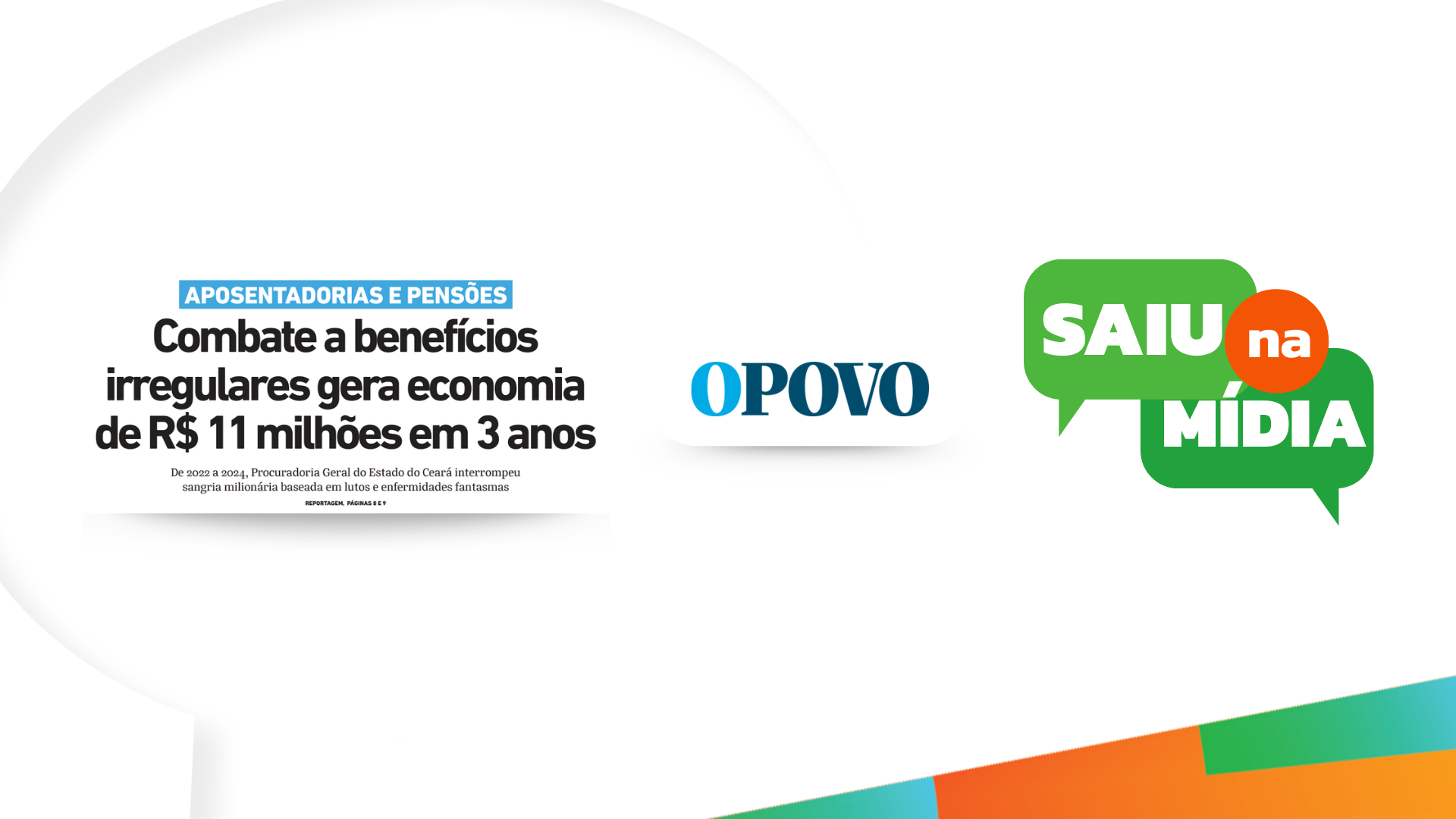 PGE-CE é destaque na manchete do jornal O POVO